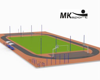 Изображение для товара Типовой пришкольный стадион